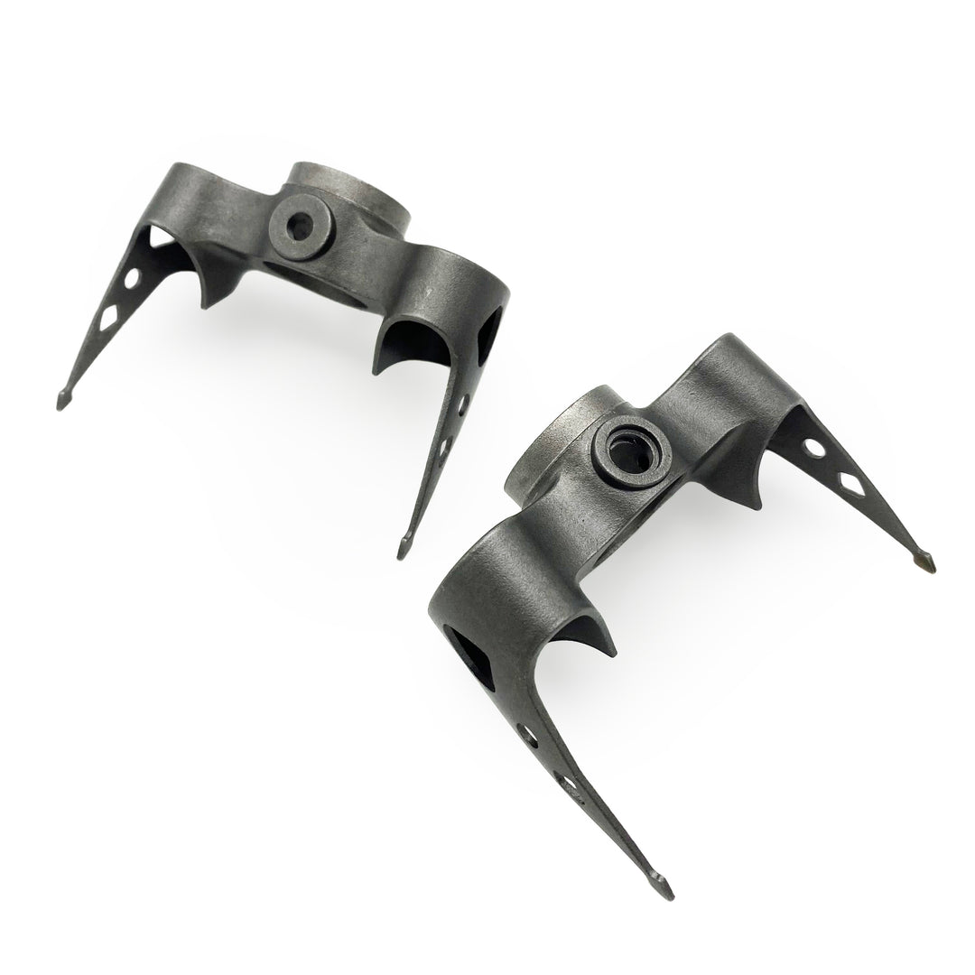 1" Fork crown - 43mm inside width - flat with long outer tangs - 7° angle offset