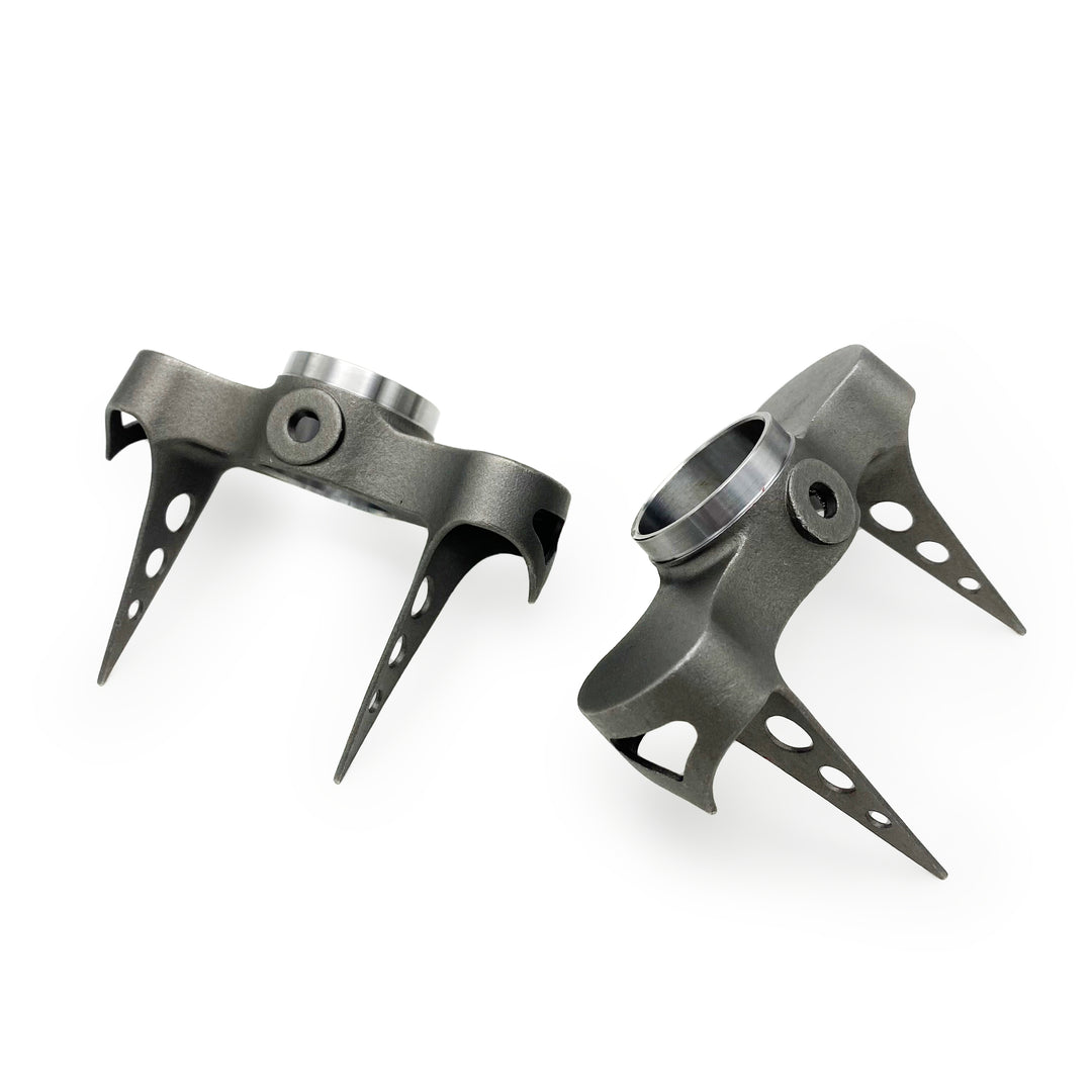 1" Fork crown - 52mm inside width - flat with long inner tangs - 5.7° angle offset