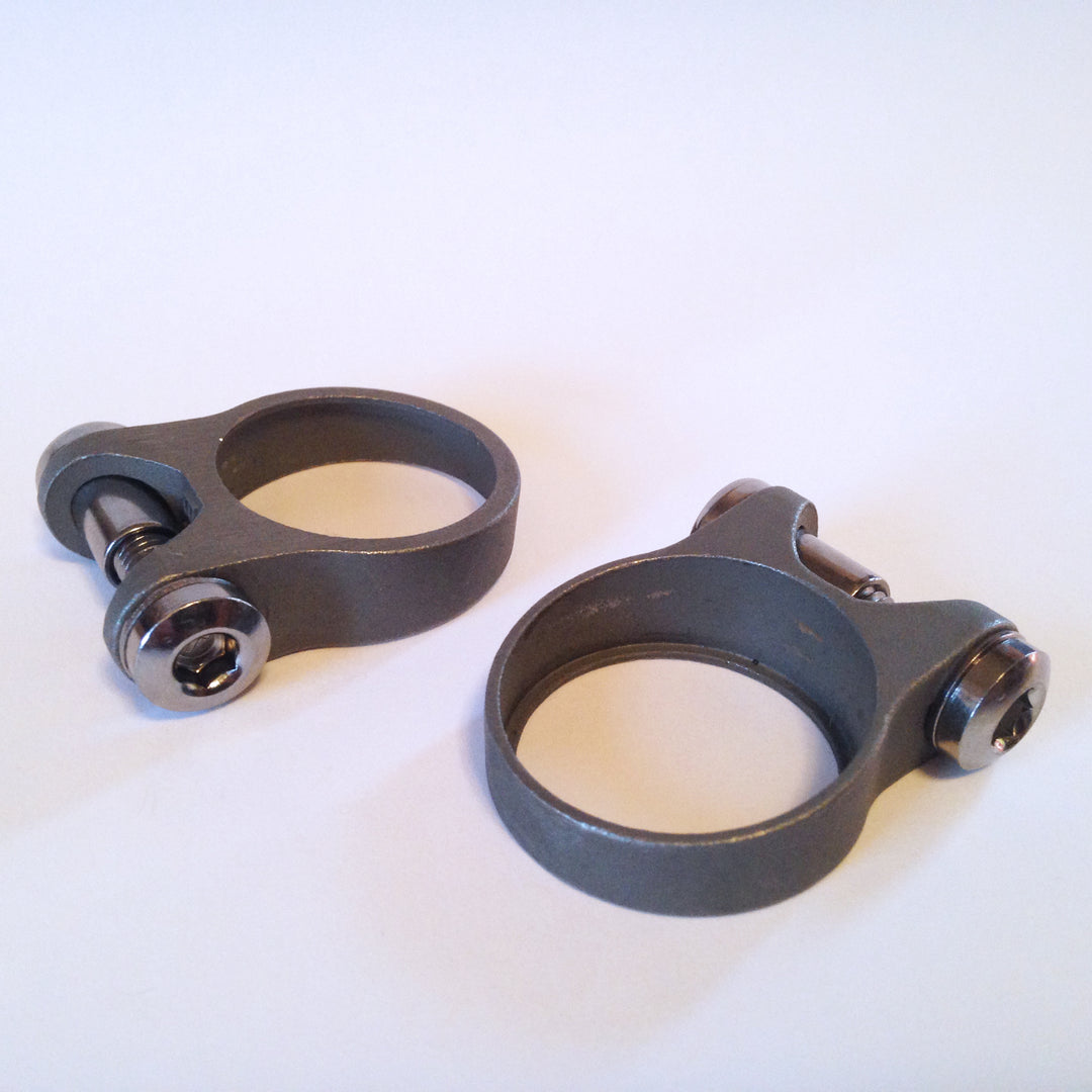 Braze-on seat collar lug for 28.6 seat tube - Steel