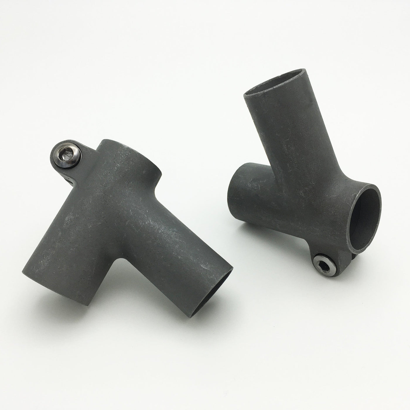 Seat lug for standard 1" frame - blank for carving - 28.6 seat tube & 25.4 top tube - 75°