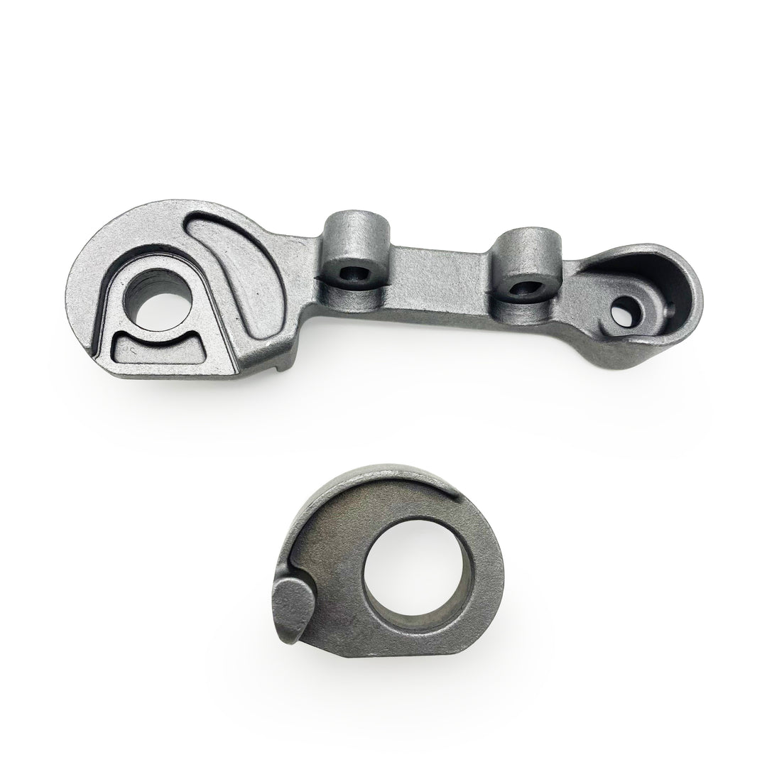 Hooded rear thru-axle dropout for flat-mount disc brakes for Universal Derailleur Hanger