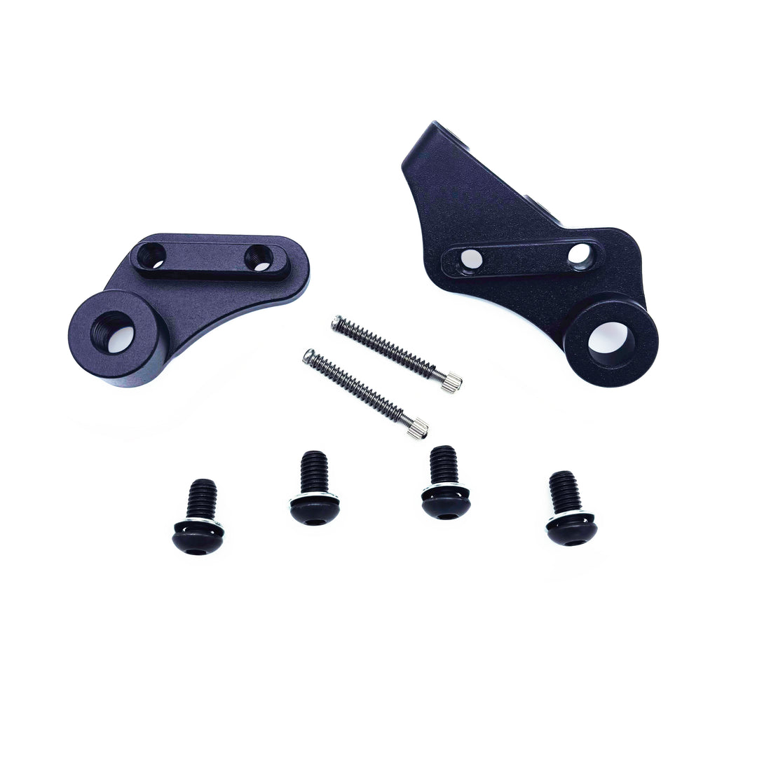 Slider dropouts - Thru-axle (12x1.5) with flat mount tab with or without steel sliders