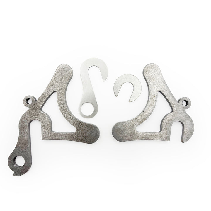 Rear vertical dropouts by Ira Ryan - tab style - 1 eyelet w/stainless faces