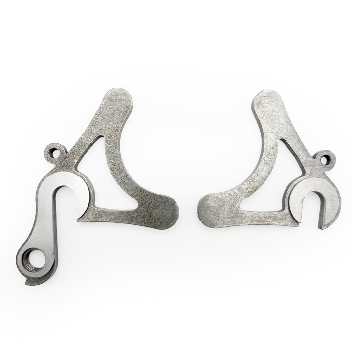 Rear vertical dropouts by Ira Ryan - tab style - 1 eyelet w/stainless faces