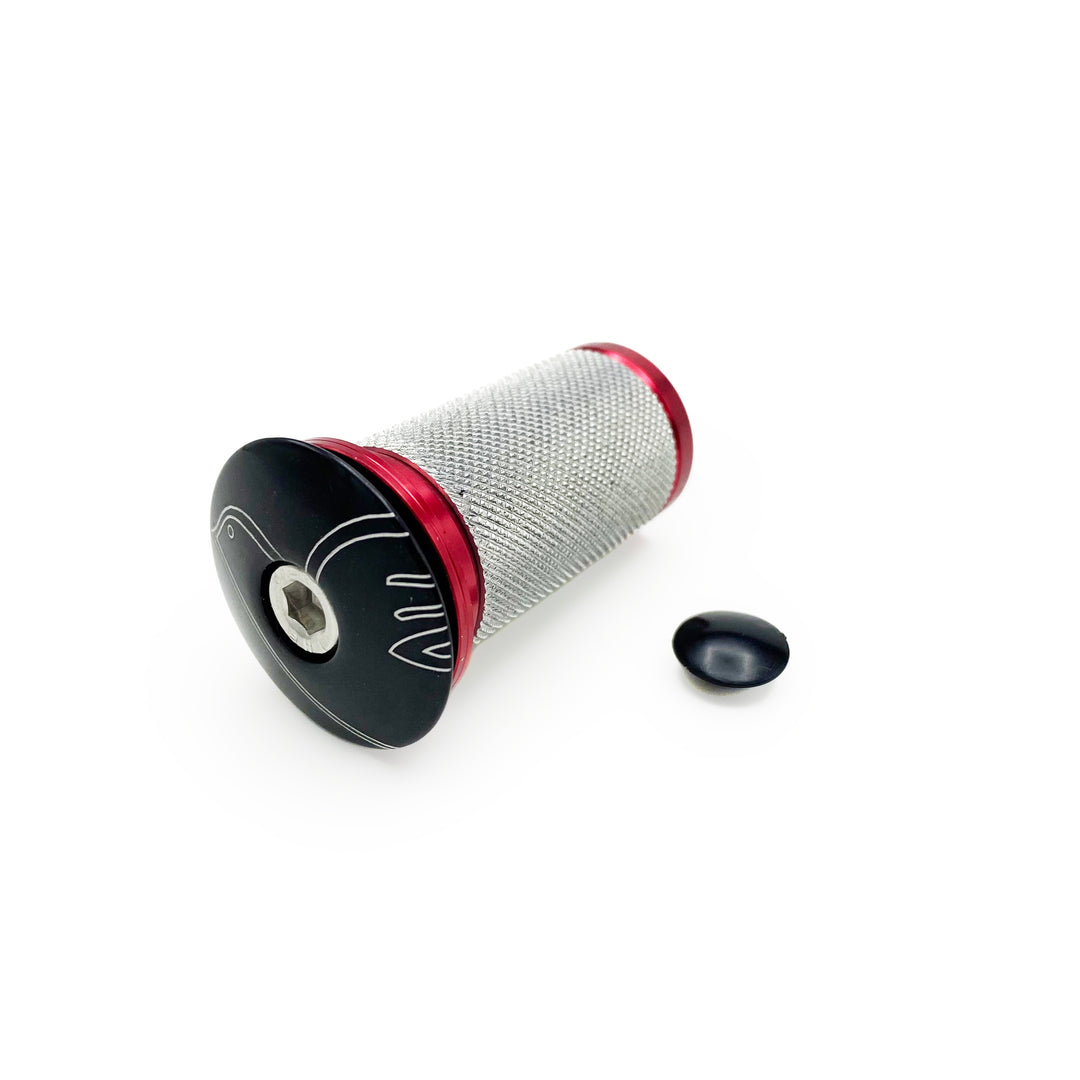 Columbus 40mm long expandable plug & top cap