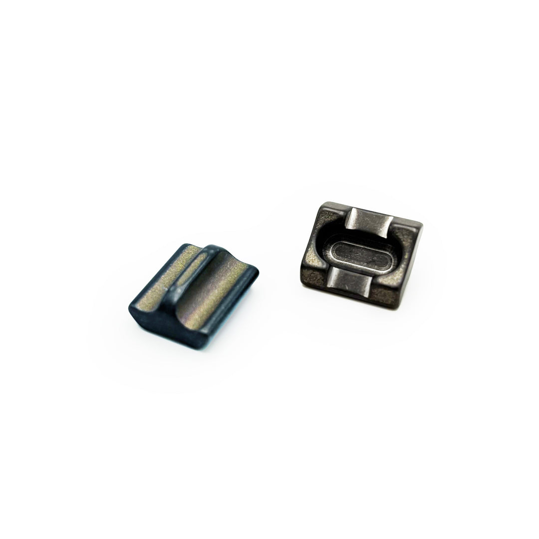 Titanium double housing guide - single