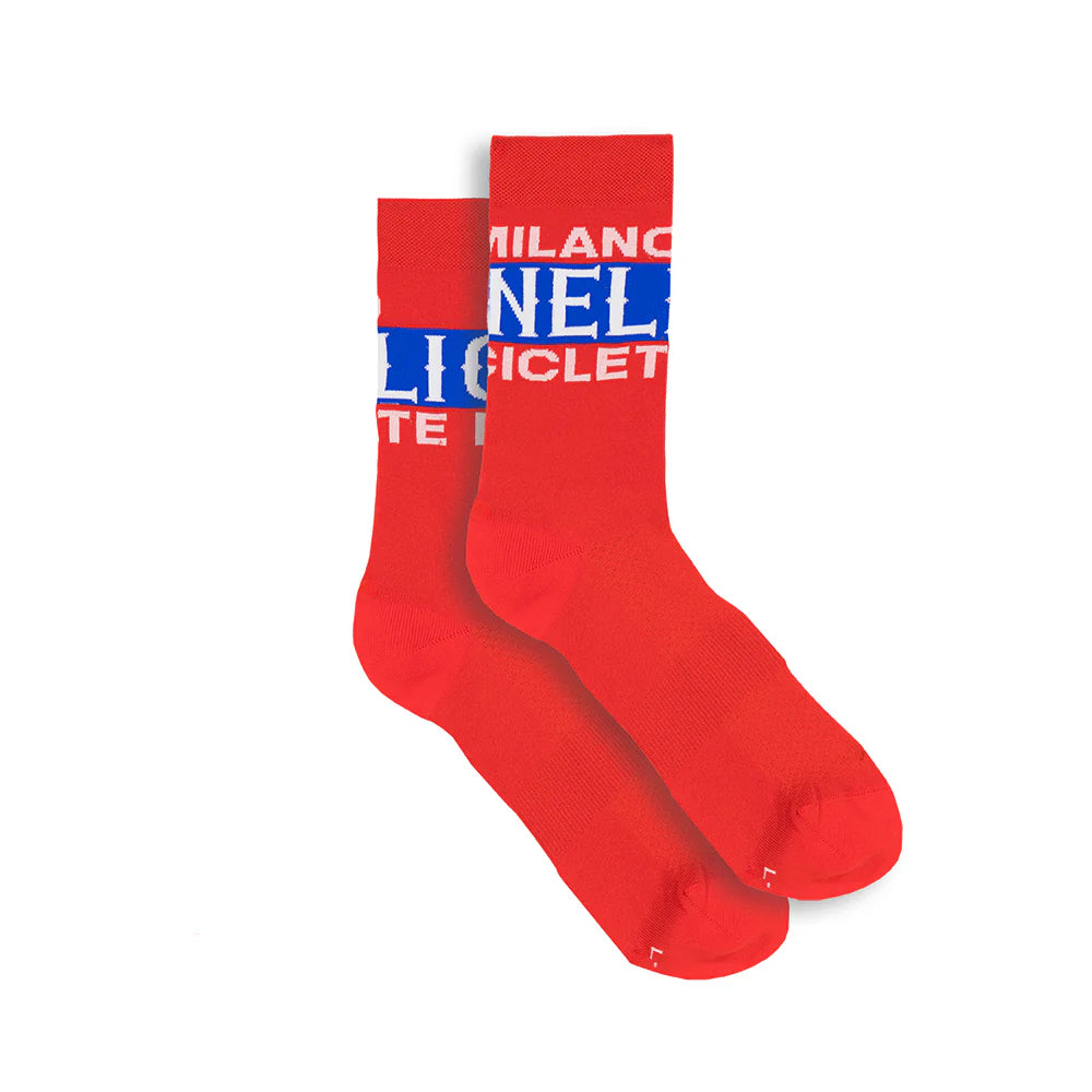 Cinelli Targa Red socks - sizes S/M and L/XL
