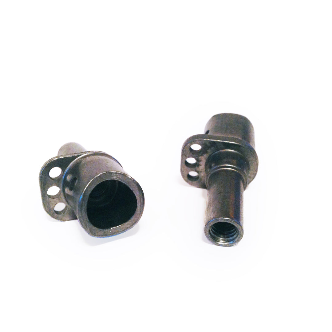 Cantilever brake bosses - zero offset - 2, 10, & 100-packs