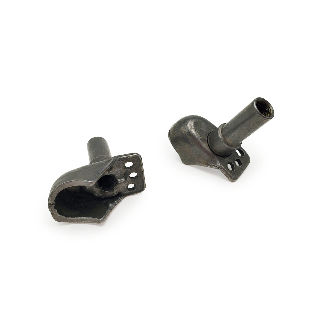 Cantilever brake bosses - 12mm offset - Steel - 2, 10, & 100-packs
