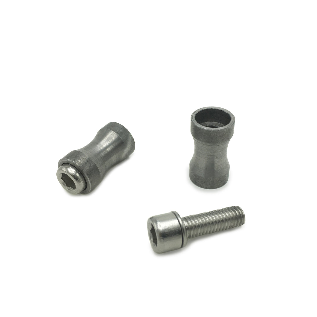 Hourglass binder - Made in USA - with M6 bolt - 22.3mm length