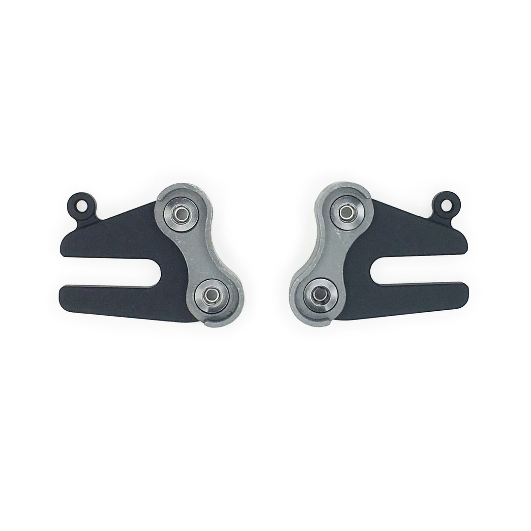 Complete horizontal dropout set with eyelets