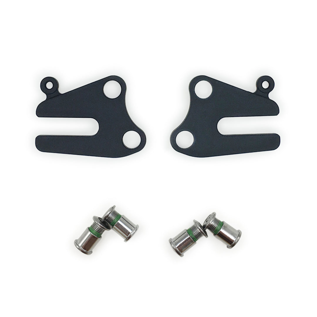 Horizontal dropouts only with eyelets