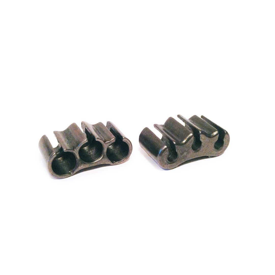 Triple housing stops - steel