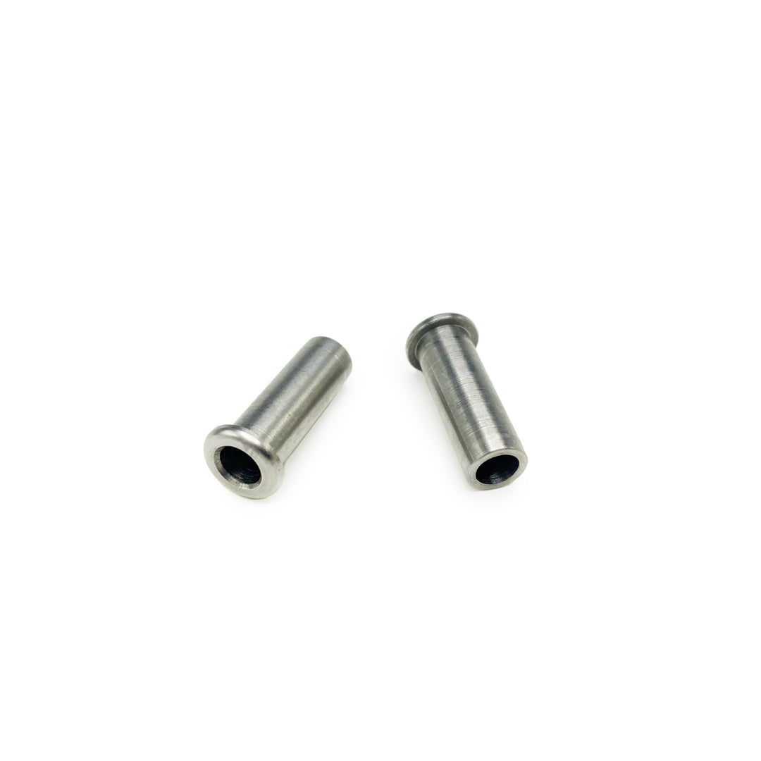 Lowrider rack bosses - stainless steel - 2 & 10-packs