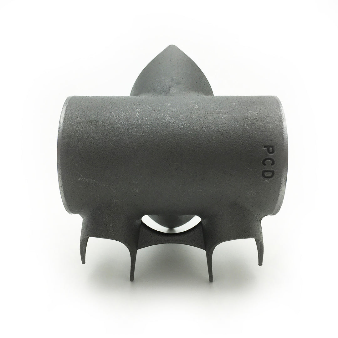 Pacenti lugged BB shell for oversized 1" or 1-1/8" frame - 28.6 ST, 31.8 DT, 30x17 oval chainstays