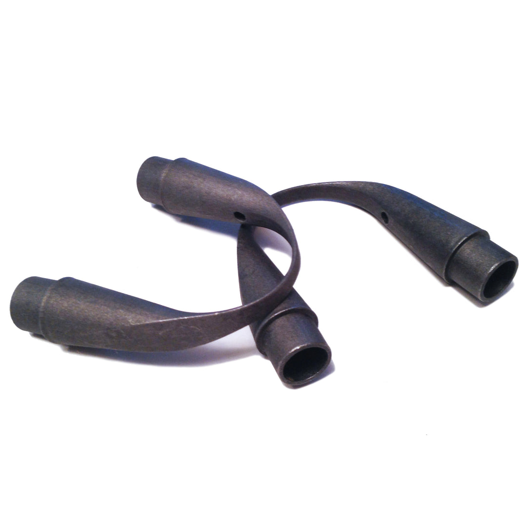 Seat stay tips for use with 14mm interior diameter tubes, curved