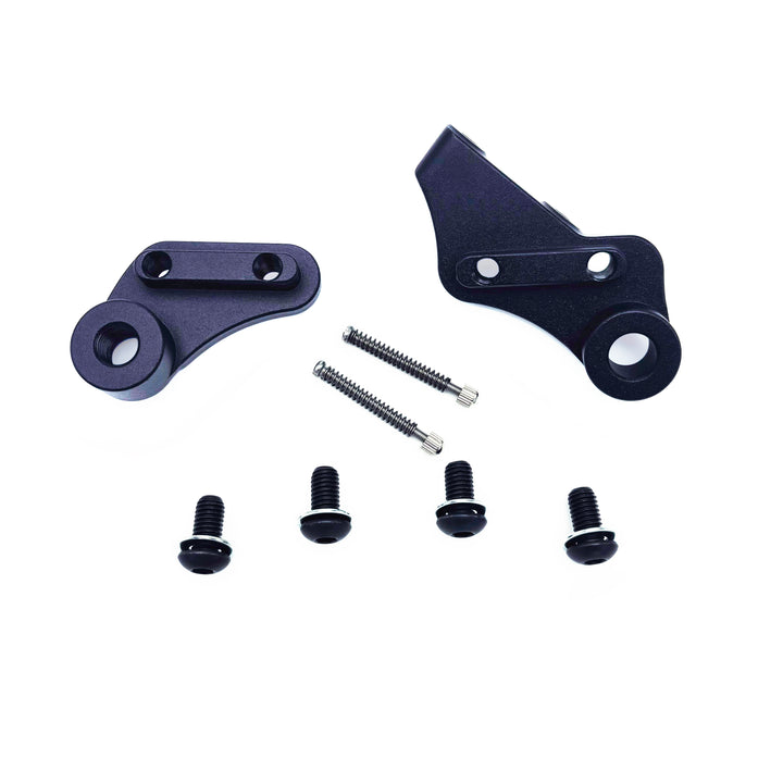 Slider dropouts - Thru-axle (12x1.5) with flat mount tab with or without steel sliders