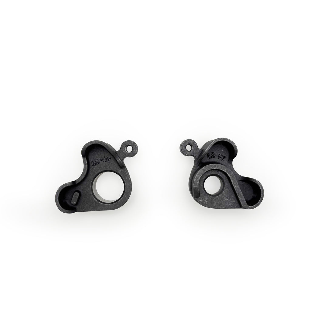 Long Shen rear thru-axle dropout with Universal Derailleur Hanger
