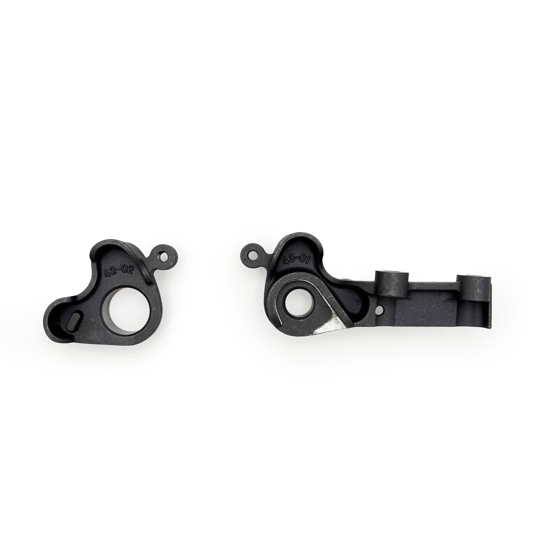 Long Shen rear thru-axle dropout for flat-mount with Universal Derailleur Hanger