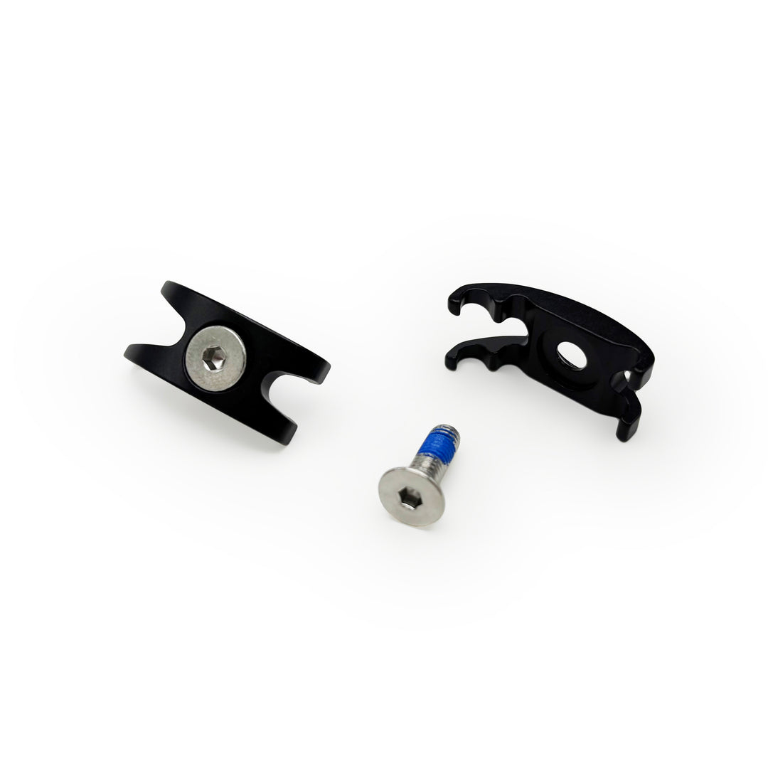 Bolt on triple housing guides - pair