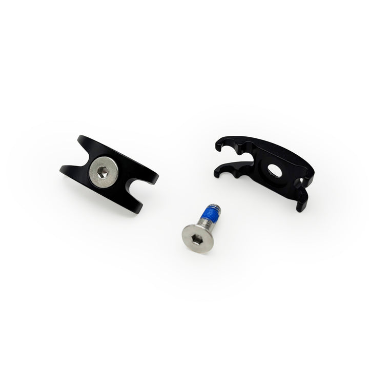 Bolt on triple housing guides - pair