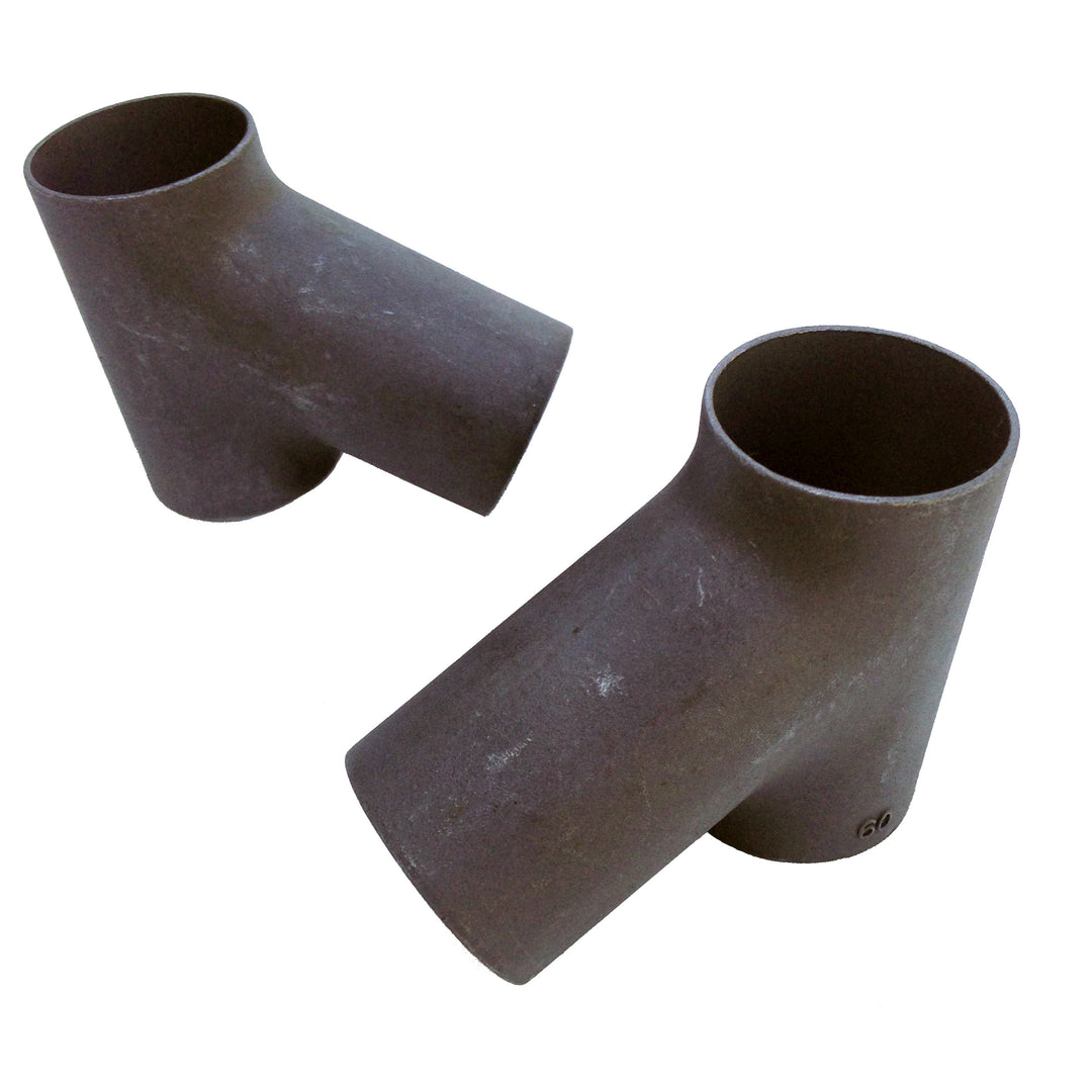 Bottom lug for oversized 1" frame - blank for carving - 31.8mm headtube and 31.8 downtube - 60°