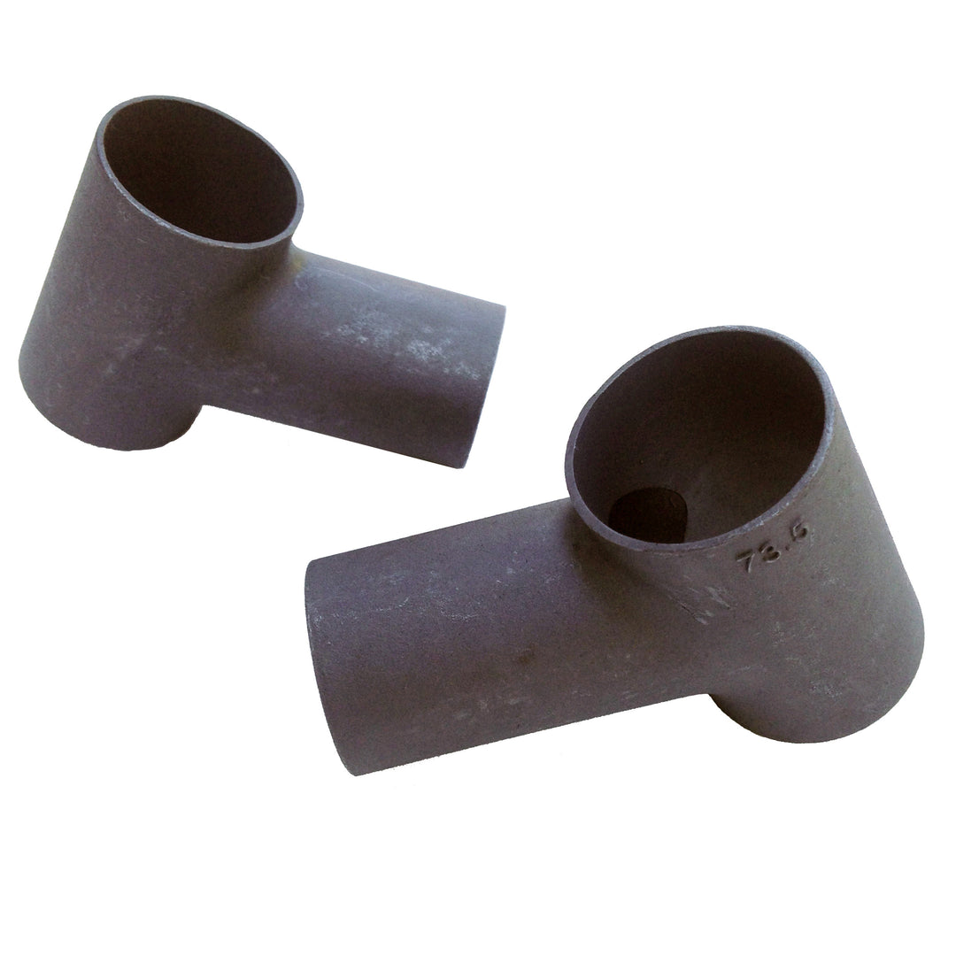 Top lug for oversized 1" frame - blank for carving - 31.8mm headtube and 28.6mm top tube - 73.5°