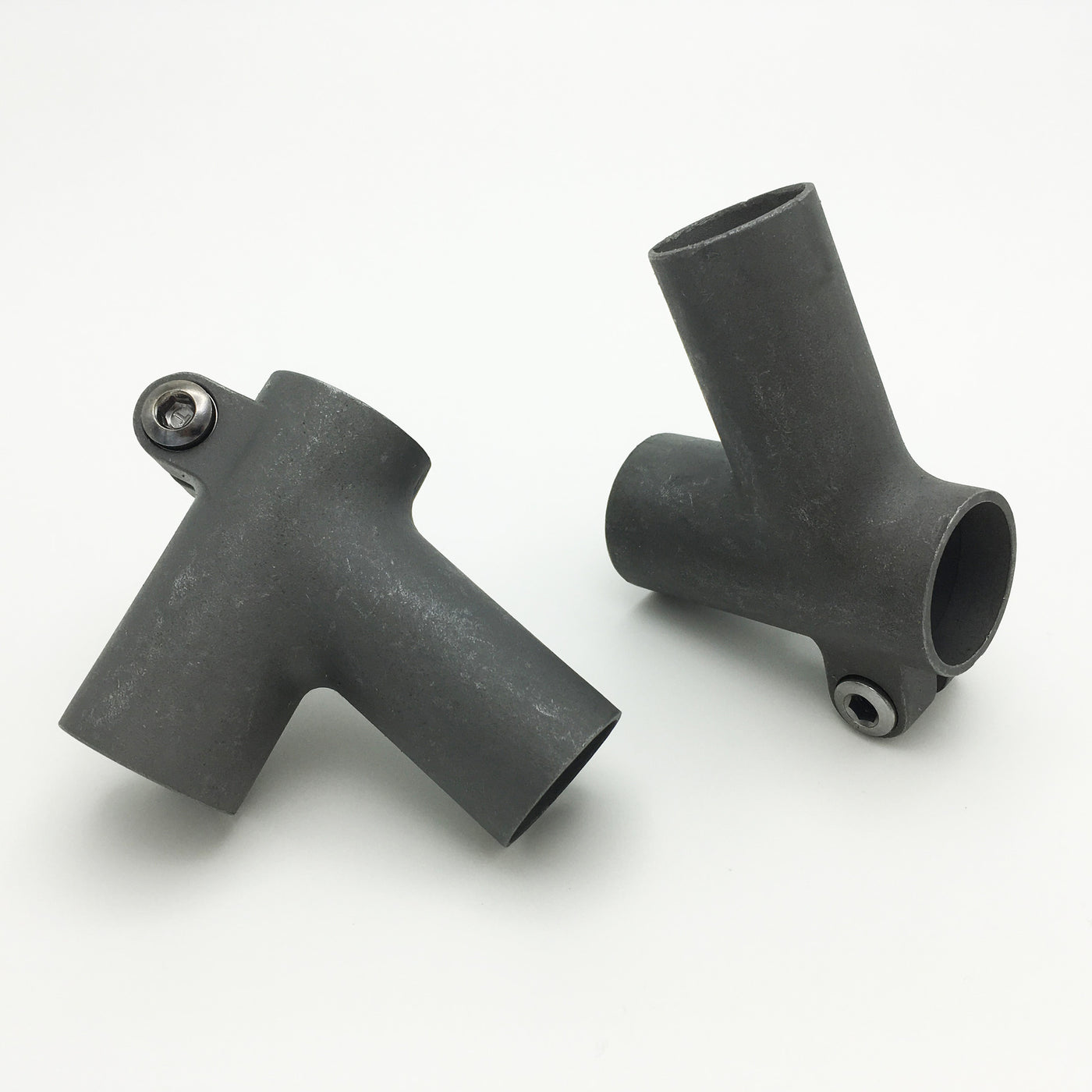 Seat lug for standard 1" frame - blank for carving - 28.6 seat tube & 25.4 top tube - 75°