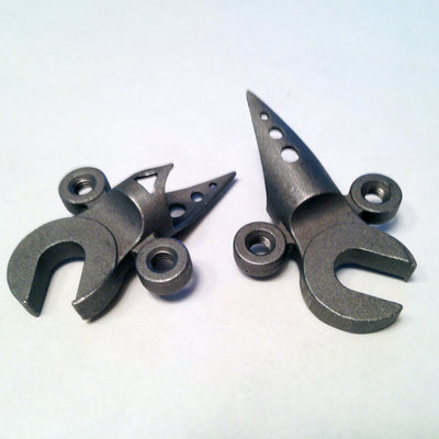 Front dropouts - lug style for 13mm fork blade tip - two eyelets