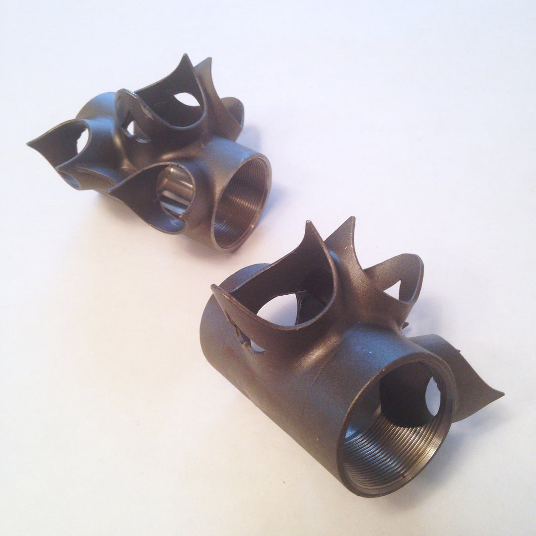 Lugged BB shell for standard 1" frame