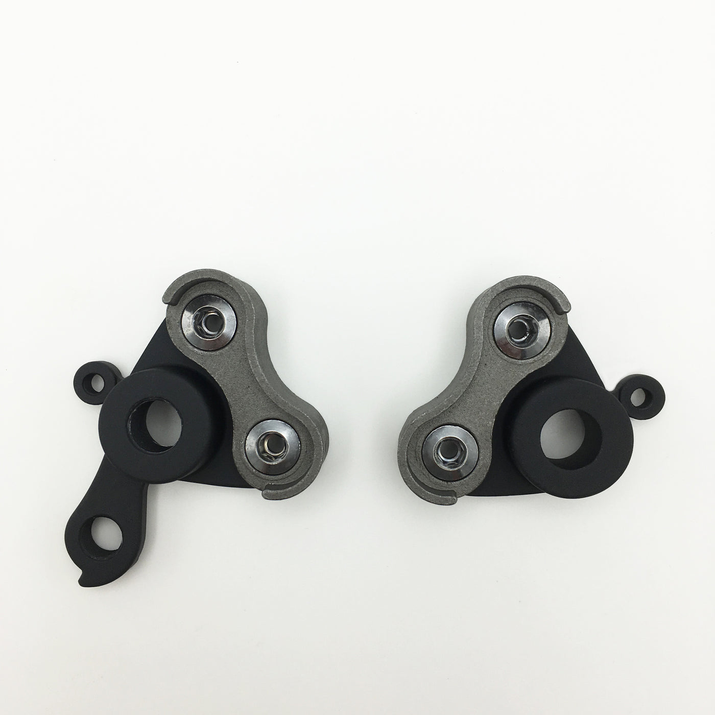 Complete thru-axle modular dropout set - with eyelets - 142/12 - 1.0 thread pitch