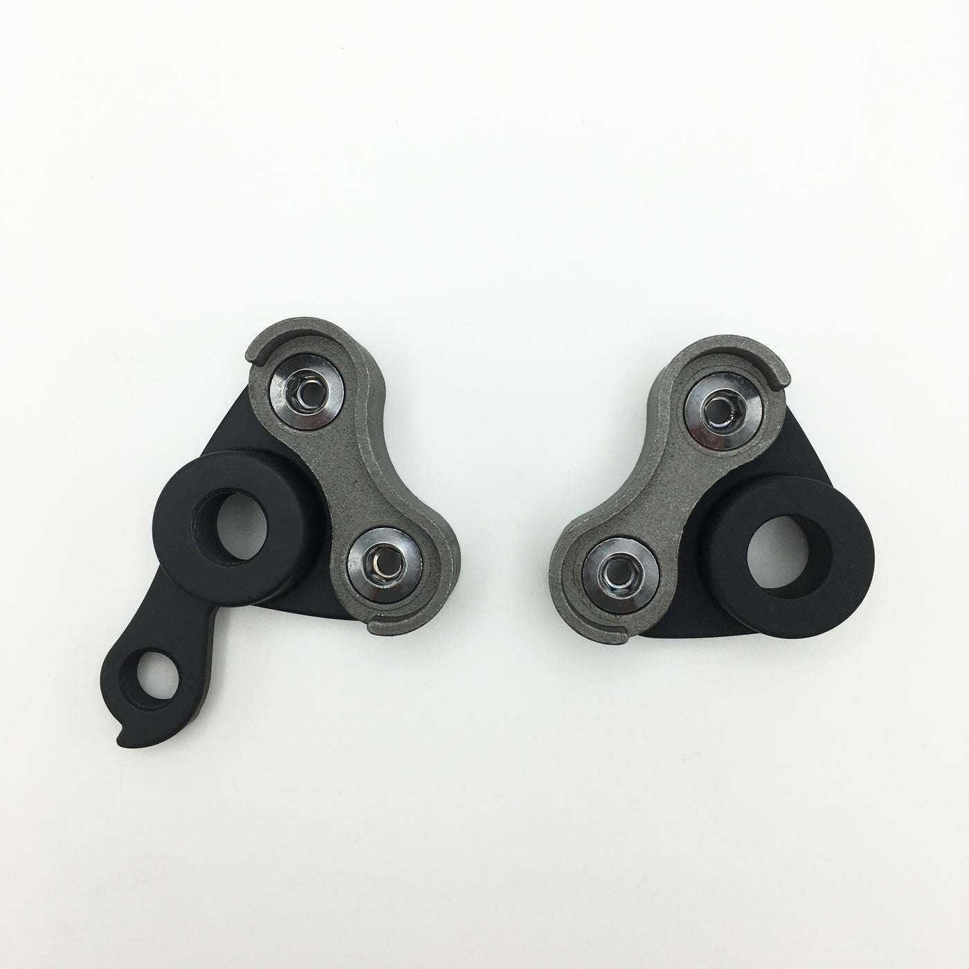 Complete thru-axle modular dropout set - with/without eyelets 142/12 - 1.5 thread pitch