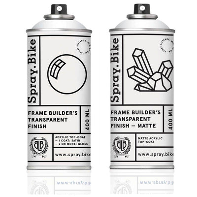 Spray.Bike Transparent Finish - Satin/Gloss or Matte - 400ml
